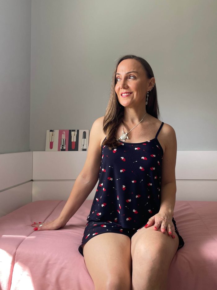 pijama feminino de suede estampas sortidas pijama feminino de suede estampas sortidas