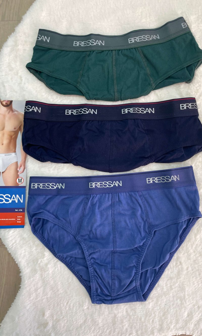 kit cueca sleep 3 peças bressan ref 470k